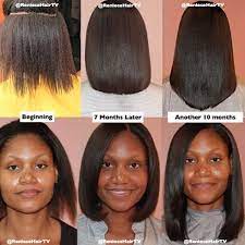 Nice One Reniecehairtv Relaxed Hair Growth Relaxed Hair Journey Relaxed Hair Care