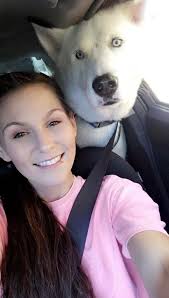 Met a cat named Little Cloud who gave hugs and kisses