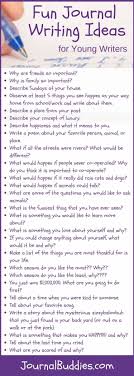 Fun Fabulous Journal Writing Topics Writing Topics Journal Writing Writing Prompts For Kids