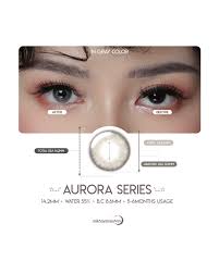 Special 𝙍𝙊𝙈𝘼𝙉𝘿𝙂𝙇𝘼𝙈 Collection x MILLENKTJHIA, choose this 𝘼𝙪𝙧𝙤𝙧𝙖  𝙂𝙧𝙖𝙮 for ur romantic slash glam eyes ✦ ✓ Mini size gray lens, vibrant  color with "DNA" look
