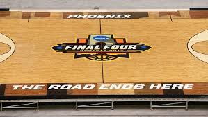 Final four court takes shape at u.s. Final Four Court Assembled In University Of Phoenix Stadium