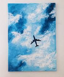 Paul Birthday Sky Art Painting Acrylic Painting Canvas Canvas Art Painting
