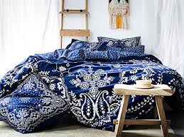 Pour ce qui est des dimensions, une seule règle est à suivre : Housse Couette Maison En Percale Bleu
