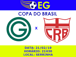 Goiás e crb se enfrentam em hoje (15) em jogo válido pela 4ª rodada do brasileiro série b 2021, saiba como assistir e horário. Invictos Em 2019 Goias E Crb Duelam Pela Copa Do Brasil Esporte Goiano