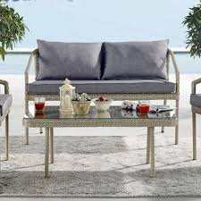 Maybe you would like to learn more about one of these? Must Have All Weather Wicker Windham Outdoor 2 Seat Bench With Cushions Gray Alaterre Furniture From Alaterre Furniture Accuweather Shop
