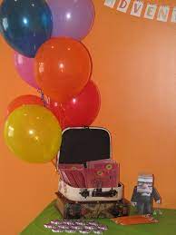 When i came up with the disneyland theme for the party, i knew before any other aspect that i wanted to turn each corner of the house into a separate land of the park. Disney Up Party Clean And Scentsible