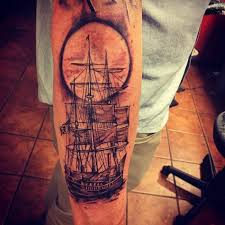 110+ traditional ship tattoos designs