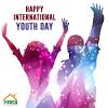 When is international youth day shown on a calendar. 1