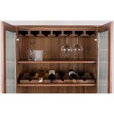 More buying choices $242.15 (7 new offers) elegant corner china cabinet, with upper glass doors (charcoal) $399.00 $ 399. Zuiver Travis Cabinet Walnut
