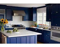 Blue And White Kitchen Blue Kitchen Designs Popular Kitchen Colors Kitchen Cabinet Colors