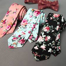 Maybe you would like to learn more about one of these? Find More Ties Handkerchiefs Information About Brand Wedding Cotton Floral Ties For Men Suit Skinny Mens Ties Gr Vintage Floral Tie Floral Tie Floral Necktie