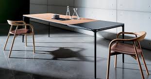 Que ce soit en teck ou en aluminium et. Slim Extensible Dining Table Extensible For Interiors Sovet