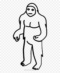 The graphics in these free abominable activities sheets are just as vivid as the scenes in this fun new family film. Abominable Snowman Coloring Page Ultra Coloring Pages Line Art Hd Png Download Vhv