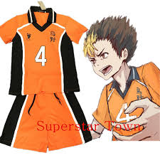 Hd wallpapers and background images Haikyuu Nishinoya Cosplay Hochschuluniform Jersey Kostum Nishinoya Yuu Nummer 4 T Shirt Und Hosen Superstar Stadt Jersey Volleyball Cosplay Costumehigh School Uniform Aliexpress