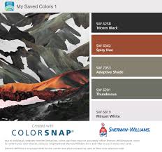 Black And White Color Scheme Website Icelandic Color Palette Sherwin Williams Black White Grey And Rust Gray White Decor Rust Color Paint Black Color Palette