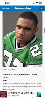 Who should be next week's Long Island football history player of the week?