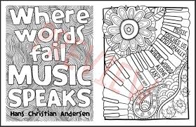 The funky adult coloring book with swear words coloring swear words volume 1 swear word adult coloring book for adult pages happy hour whore. Music Quotes Coloring Book The Playful Piano