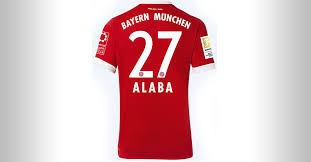 Built to keep fans in the comfort zone, it has a slightly looser cut than the ones the players wear on match days. Straight From Fc Bayern Versus Bvb David Alaba S Jersey