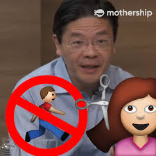 Asked about the memes and how the ministers decide who takes which question, mr ong told the. Mothership Sg Minister Lawrence Wong My Hair Was Cut By My Wife At Home Facebook