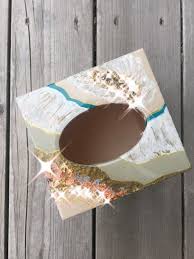 Made To Order Custom Geode Painting On Tissue Box Cover Etsy Tissue Box Covers Tissue Boxes Covered Boxes