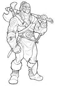 Make a coloring book with conan the barbarian for one click. Barbarian By Baldeon Concept Art Characters Character Art Dungeons And Dragons Characters