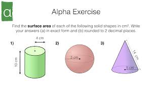 Before we jump into the topic of a cylinder's surface area, let's review a cylinder. G17h Surface Area Of Cylinders Spheres And Cones Bossmaths Com