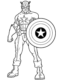Find thousands of coloring pages in the coloring library. Infinity War Captain America Coloring Pages Coloring And Drawing