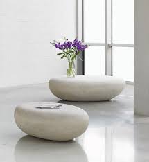 River Stone Coffee Table Large Roman Stone Finish Stone Coffee Table Cocktail Tables Cool Coffee Tables