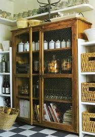 Chicken wire is a versatile material that perfectly complements the farmhouse style. 55 Trendy Diy Kitchen Cabinets Rustic Chicken Wire Cupboards