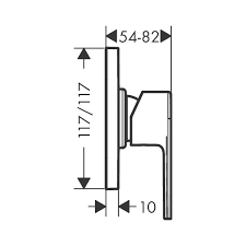 Смеситель для душа Hansgrohe Vernis Shape (цвет - хром) 71658000 купить в  Киеве. Отзывы, цена, доставка | Империя сантехники