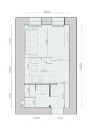 Plan De Maison Amenagement De Studio De 20m2 Small Apartment Plans Studio Apartment Layout Apartment Layout