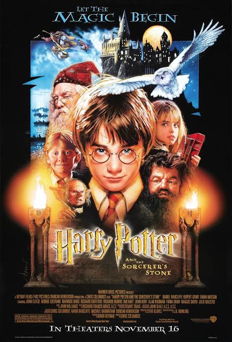 Harry Potter and the Philosopher's Stone movie poster (2001)