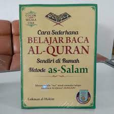 Ini merupakan revolusi belajar membaca pertama kali di indonesia. Cara Sederhana Belajar Membaca Al Qur An Sendiri Di Tumah Metode As Salam Shopee Indonesia