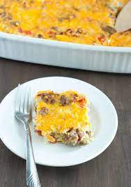 Low Carb Breakfast Casserole Recipe Low Carb Breakfast Casserole Low Carb Breakfast Breakfast Casserole Easy