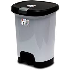 I also answered you're questions. Hefty Textured Step On Trash Can With Lid Lock And Bottom Cap 7 Gallon Multiple Colors Walmart Com Walmart Com