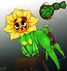 Sunflower plants vs zombies - 67 photo
