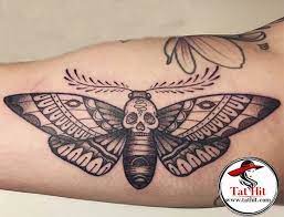 Death Head Moth Tattoo Meanings And Ideas Tat Hit