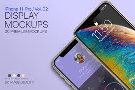Including multiple different angles and views with clean empty space to free iphone mockups. Iphone 11 Pro Display Mockups Vol 02 In Device Mockups On Yellow Images Creative Store