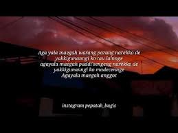 Perasaan sedih karena asmara biasanya akan sulit disembuhkan. Story Instagram Pepatah Bugis Story Wa Terbaru 2020 Part 3 Youtube