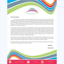 Sample letter format including spacing, font, salutation, closing, and what to include in each paragraph. 50 Free Letterhead Templates For Word Elegant Designs