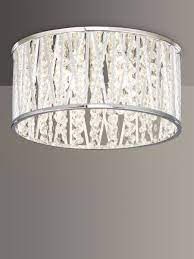 Maybe you would like to learn more about one of these? John Lewis Partners Emilia Crystal Drum Flush Ceiling Light