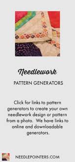 Cross Stitch Needlework Pattern Generator Needlepointers Com