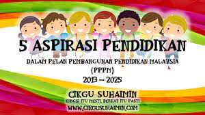 Ini kerana sistem pendidikan yang sedia ada di malaysia hanya pada peringkat memupuk perpaduan tetapi masih belum matang dan berjaya nampak hasilnya di kalangan rakyat. 5 Aspirasi Pendidikan Dalam Pelan Pembangunan Pendidikan Malaysia Pppm 2013 2025