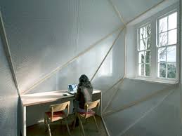 What you need to store within a structure of room are the links (or addresses) of the other rooms it is connected to. Room Within A Room An Enviable Home Office Core77