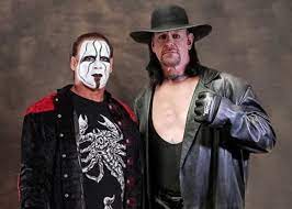 Wcw saturday night april 3rd, 1993. Sting Undertaker Undertaker Wwe Wrestling Wwe Wwe Legends