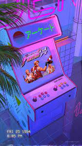 We create custom arcade game cabinets that combine yesterday's arcade aesthetic with today's . Videa Gam 1990s Aesthetic Arcade Arcade Machine Blue Japanese Neon Pink Hd Mobile Wallpaper Peakpx