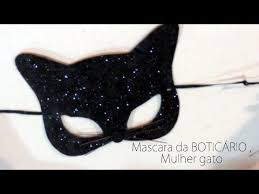 Diy Mascaras De Carnaval E Halloween Carnival And Halloween Masks Youtube Cat Woman Costume Diy Mascara Carnival Masks