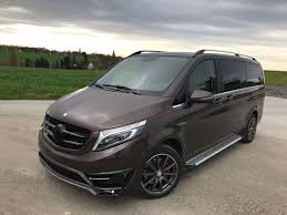 Mercedes V Class With Black Crystal Tuning Package By Larte Design Mercedes