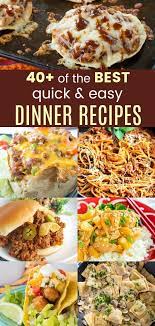 42 Of The Best Quick And Easy Dinner Ideas Cupcakes Kale Chips Easy Dinner Recipes Easy Dinner Comfort Food Recipes Casseroles
