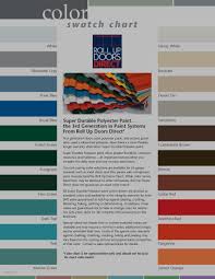 Overhead Door Color Chart Www Bedowntowndaytona Com